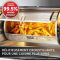 Miniatyrbild 4 av 4: Breville Halo Rotisserie digital luftfritös extra stor 10L - Svart och Grå VDF127X