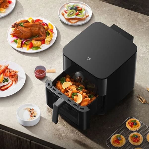 Ansluten Hot Air Fryer Mi Smart Air Fryer 6,5L Svart (BHR7357EU)