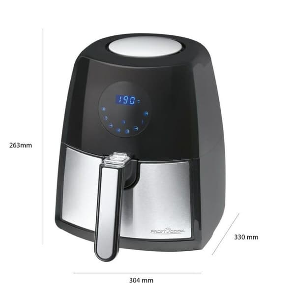 Luftfritös Proficook PC-FR 1147 H Svart 1500 W 2,5 L
