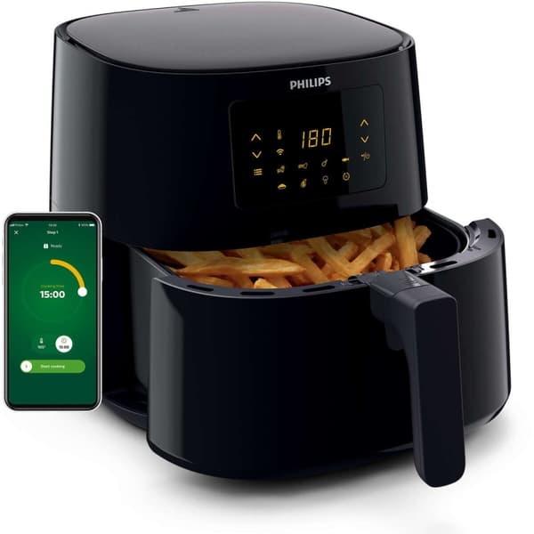 Luftfritös Philips HD9280/70 Svart Silvrig 2000 W 6,2 L
