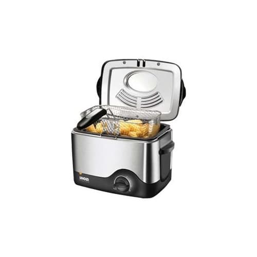 UNOLD 58615 - fritös - rostfritt stål/svart Svart, Rostfritt stål