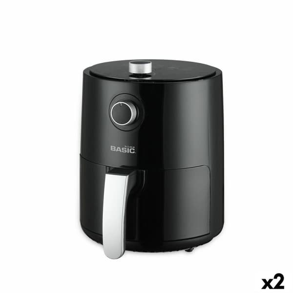 Airfryer Basic Home Musta 1200 W 2,3 L