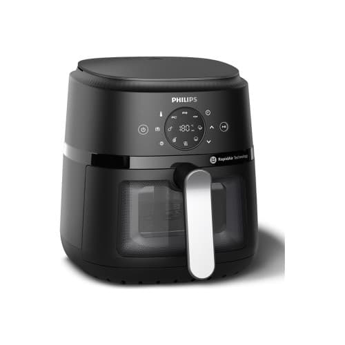 Philips 2000 Series NA221 - varmluftsfritös - svart/silver
