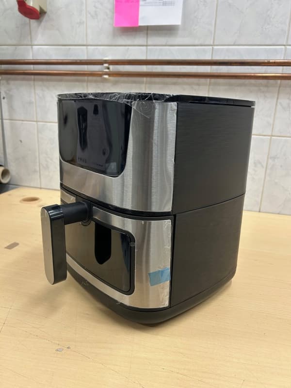FETTFRI FRITÖS 5,5L 1500W STOR AIR FRYER Ugn XL FÖNSTER 60min