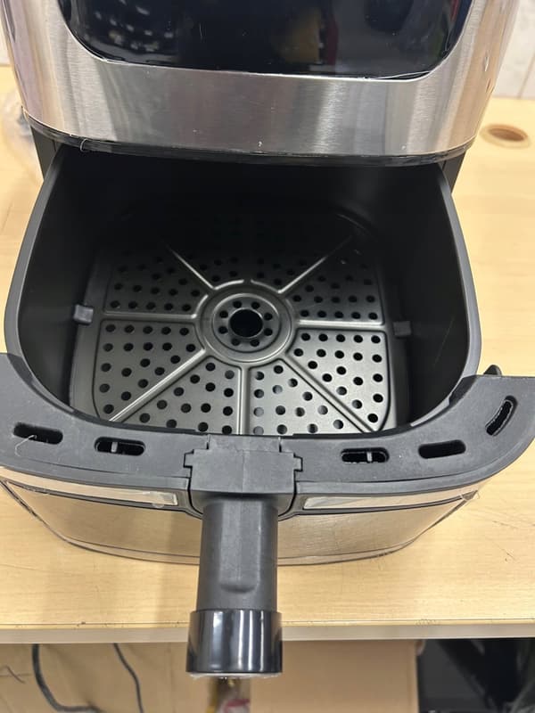 FETTFRI FRITÖS 5,5L 1500W STOR AIR FRYER Ugn XL FÖNSTER 60min