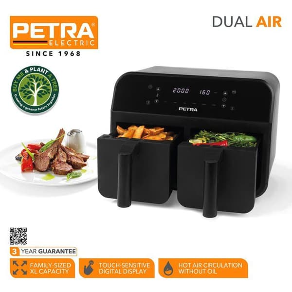 Petra elektrisk fritös - PT4750BLKVDEEU7