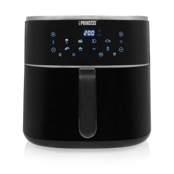 Princess 182254 oljefri fritös - Airfryer XXL - 8 liter - 2 kg pommes frites - Justerbar tankkapacitet