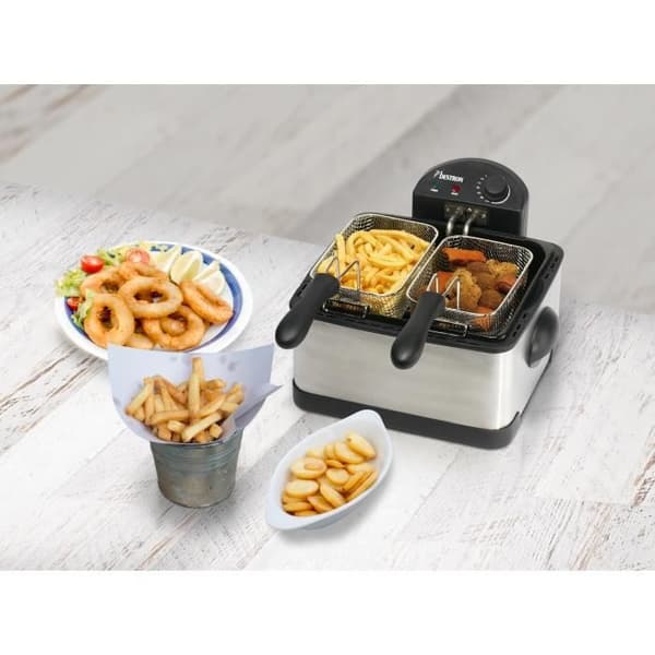 Familjefritös 3 korgar 2000 W Bestron DF402B