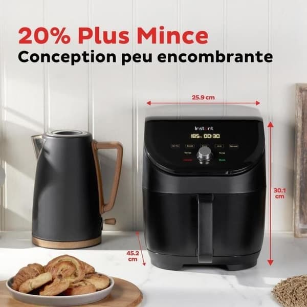 Instant Pot Vortex Slim Air Fryer - 5,7L - Svart