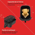 Miniatyrbild 4 av 4: Instant Pot Vortex Slim Air Fryer - 5,7L - Svart