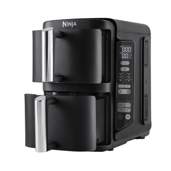 NINJA luftfritös - Double Stack SL300EU - Kapacitet 7,6L - 6 matlagningsprogram - 2470W
