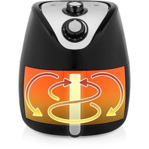 Fritös med lite olja - TRISTAR - Crispy Fryer XXL - 4,5 L - Variabel temperatur - Timer