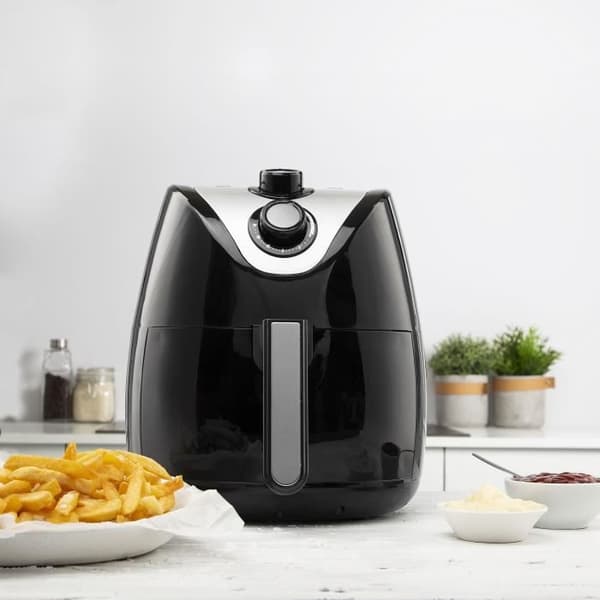 Fritös med lite olja - TRISTAR - Crispy Fryer XXL - 4,5 L - Variabel temperatur - Timer