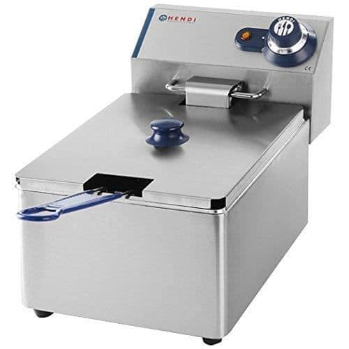 HENDI 205815 Blue Line Fritös, Rostfritt stål, 6 L, Blå