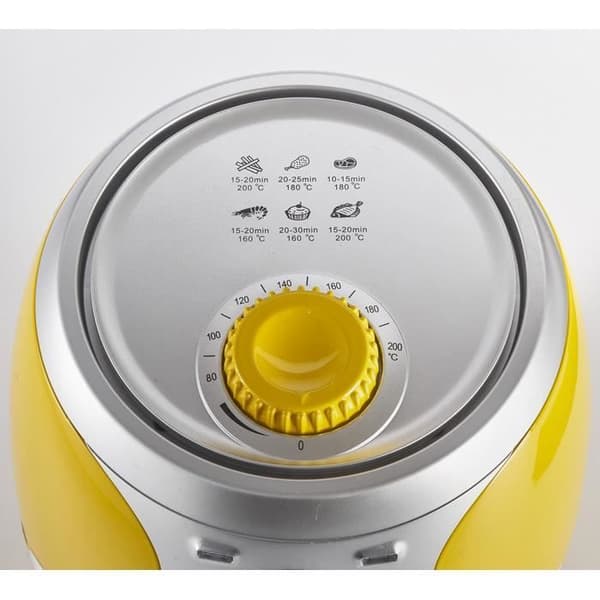 Ariete Airy fritös mini, varmluftsfritös, 2 L, 0,4 kg, 80 Â ° C, 200 Â ° C, singel