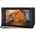 Miniatyrbild 6 av 6: Fritös med varmluft utan olja 11L digital 9 program grillspett för kyckling Clatronic FR 3747 1500W Svart 39377