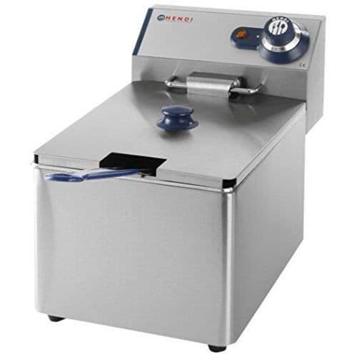 Hendi blue line fritös 8 l kapacitet Silver