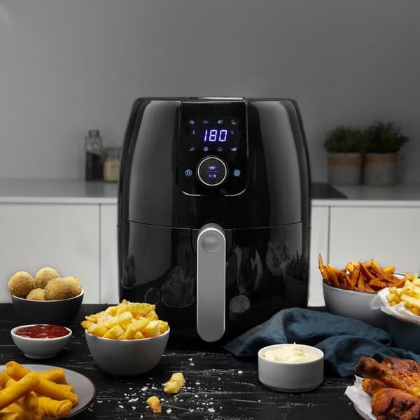 Airfryer Princess 182025 digital oljefri fritös - 4,5 L - 1 kg pommes frites