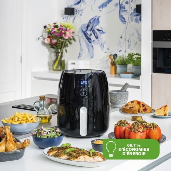 Airfryer Princess 182025 digital oljefri fritös - 4,5 L - 1 kg pommes frites