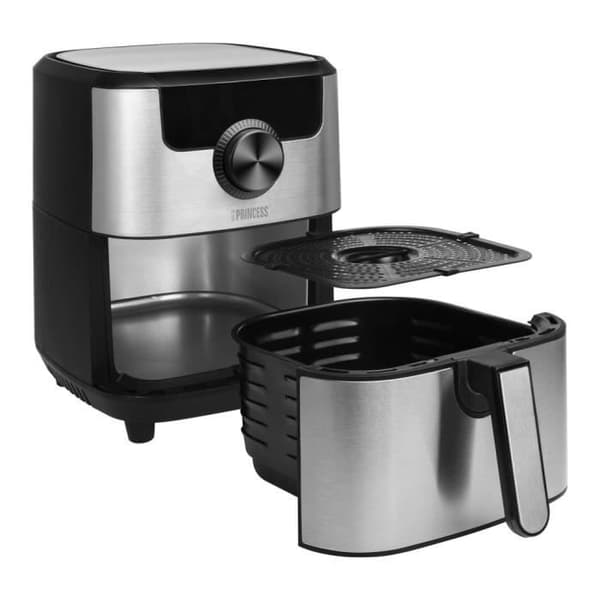 Princess Deluxe Digital Fritös 1500W 4,5L Silver