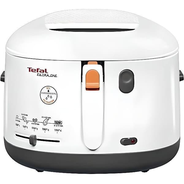 Fritös - TEFAL - One Filtra FF1631 - 2,1 L - 1900 Watt - Vit