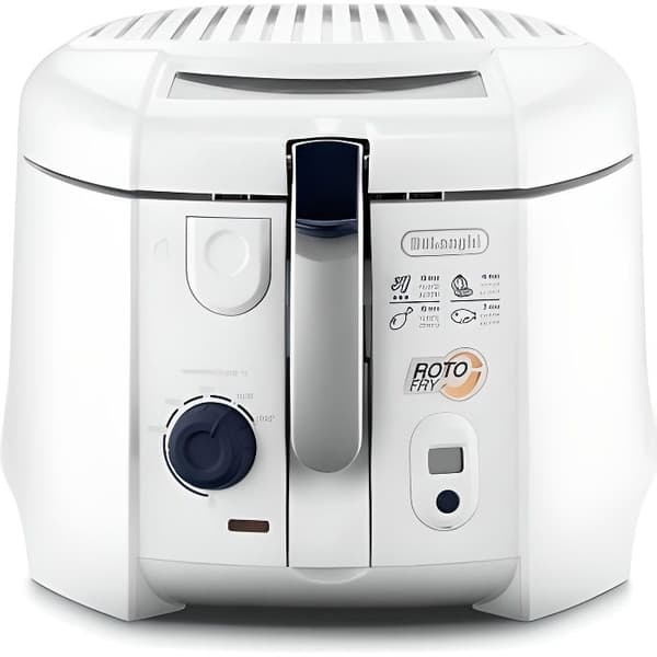 DELONGHI F28533.W1 Klassisk elektrisk stekpanna RotoFry - vit