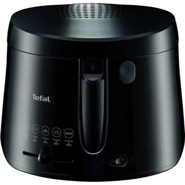 TEFAL - Fritös - 1,2 kg - 1900W - Maxi Fry - svart - FF107810 Svart
