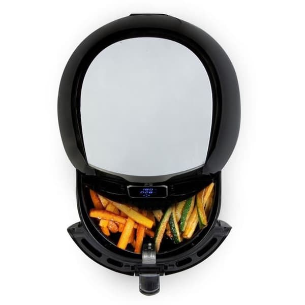 DOMO Deli-Fryer XXL oljefri fritös - 5,5L - Digital skärm - 8 program