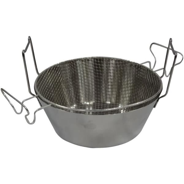 Fritös - ARTAME - 26 cm - Rostfritt stål - Grå - Termisk bas