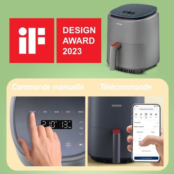 Cosori elektrisk fritös - CAF-LI401S