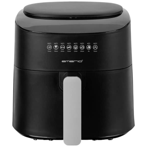 EMERIO AF-129369 Varmluftsfritös 1300 W svart