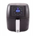 Miniatyrbild 1 av 4: Masterchef Digital Hot Air Fryer 4,5 L Oljefri 1400W 80 - 200°C Timer Svart