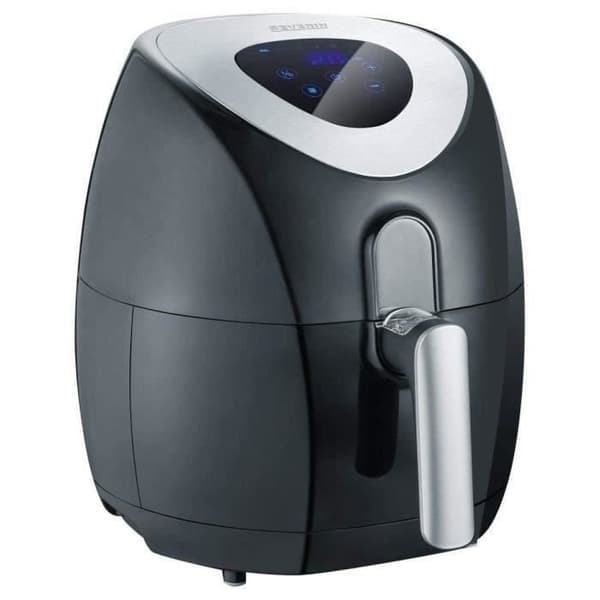 Fritös - SEVERIN - FR2430 - 3,2L - 1500W - Svart borstat rostfritt stål Svart, Rostfritt stål