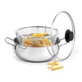 Miniatyrbild 2 av 2: Fritös - Royal Norfolk - 24 cm - Inox - Med lock - Litet hushållsapparat
