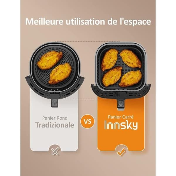 Fritös 5,5L XXL utan olja A