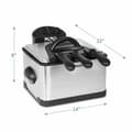 Miniatyrbild 4 av 4: Elektrisk fritös Elite gourmet - EDF-401T