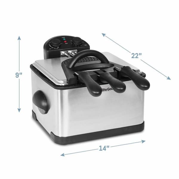 Elektrisk fritös Elite gourmet - EDF-401T