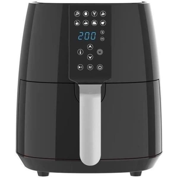 Airfryer JOCCA Electric Oljefri Hot Air Fryer - 3,8 L - Svart - 1450W - Överhettningsskydd, 8 program