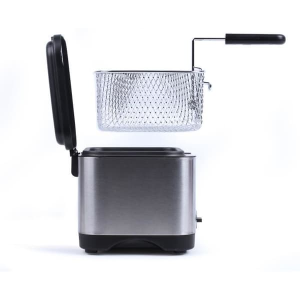 Fritös 1,5 L - LIVOO - DOC240 - 900W - 1,5L - Fast non-stick skål - Korg i kromat stål - Justerbar termostat