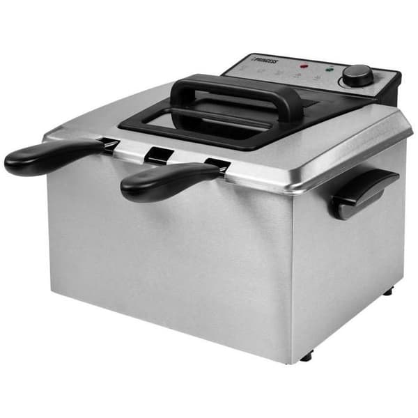 Princess 185000 Fritös - Rostfritt stålhus - 3270 W - 5 L - 33 x 18,5 x 36 cm - Metall