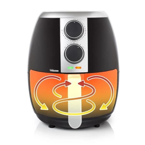Tristar FR-6989 Oljefri Fritös - Airfryer - 3,5 liter - 1500 W - Svart