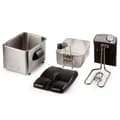 Miniatyrbild 3 av 3: Fritös - DOMO - DO458FR - 4 liter - 3000W - Variabel temperatur - Timer