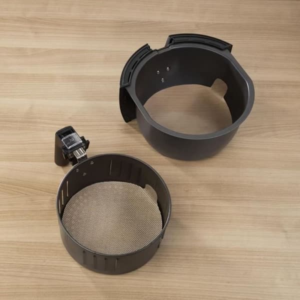Infällningsskydd för varmluftsfrityr - Ej specificerat - 2 stycken - Beige - Återanvändbara - Non-stick