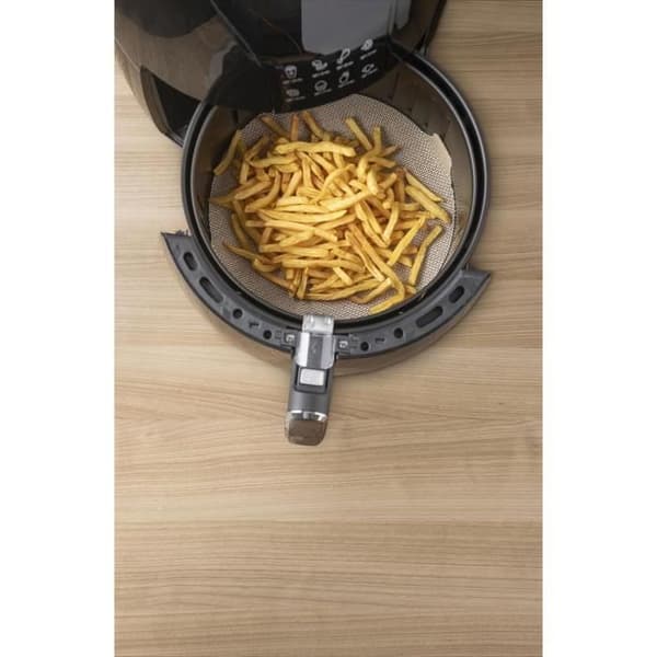 Infällningsskydd för varmluftsfrityr - Ej specificerat - 2 stycken - Beige - Återanvändbara - Non-stick