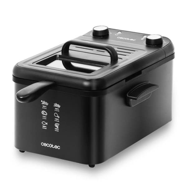 Cecotec Fritös Cecotec Cleanfry Infinity 3000 Svart Svart