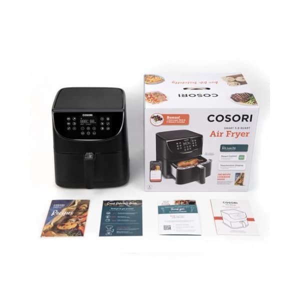 COSORI -Smart Chef Black Edition Oil-Free Fryer 5,5 liter