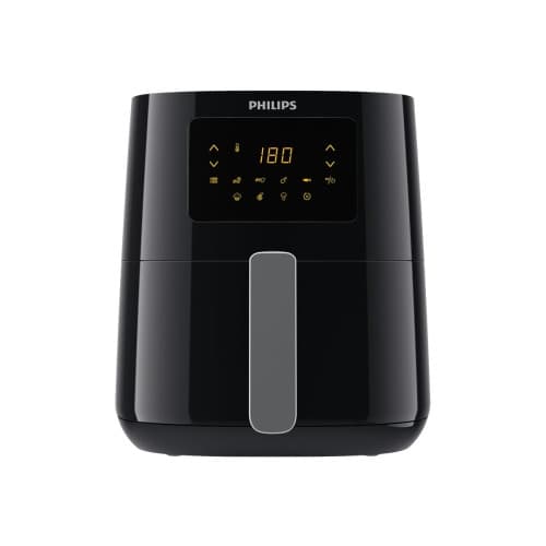 Philips Essential HD9252 - varmluftsfritös - svart/silver Svart, Silver