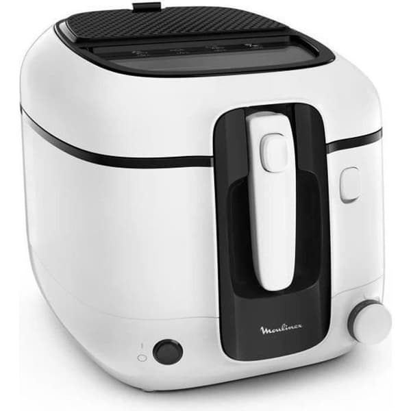 MOULINEX Super Uno Fritös, Kapacitet 1,5 kg, Upp till 6 personer, 1800W AM312010 Vit