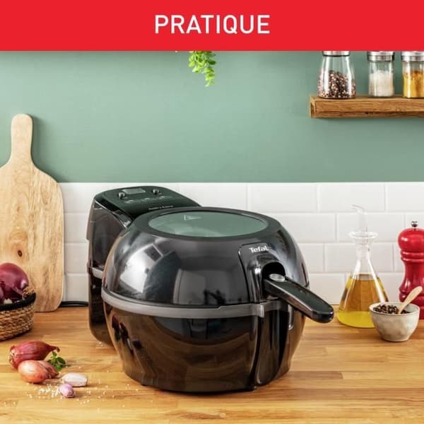 TEFAL Actifry Oljefri fritös, 1,2 kg, Temperaturreglering, Omrörarpaddel, Tillverkad i Frankrike, luftfritös FZ722815