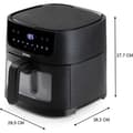 Pikkukuva 5 / 6: Kuumailmakeitin - DOMO - DO540FR - 6L - Digitaalinen näyttö - 8 ohjelmaa - Deli-Fryer